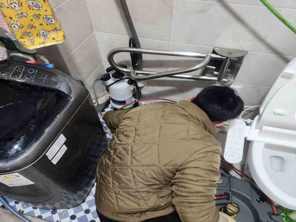 수원 욕실·세탁기 배수 막힘 작업
